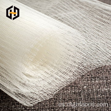 Tela de respaldo tejida de algodón gris greige para material compuesto